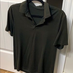 Black lululemon polo